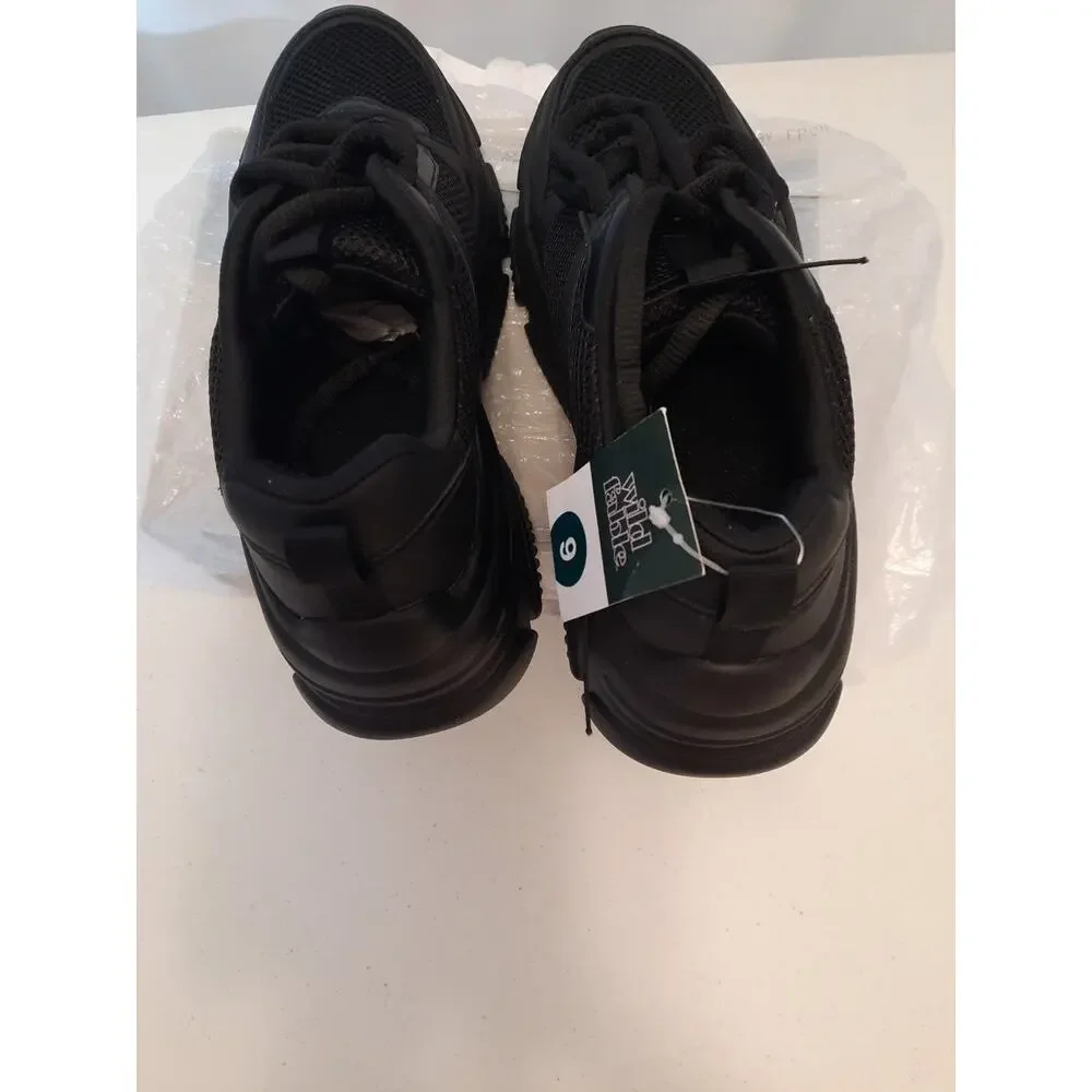 Women's Erica Sneakers - Wild Fable Black 9 NWT-no box